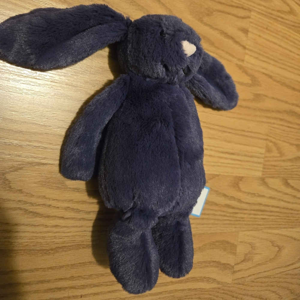 Jellycat Bashful Saffyre Bunny 7.1x3.5" Soft & Plush BNWT Authentic - Picture 5 of 6